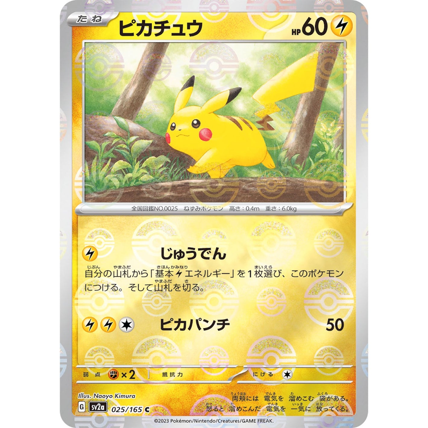 Pikachu Mirror Holo