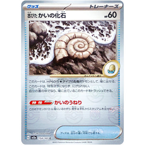 Antique Helix Fossil Master Ball Mirror Holo