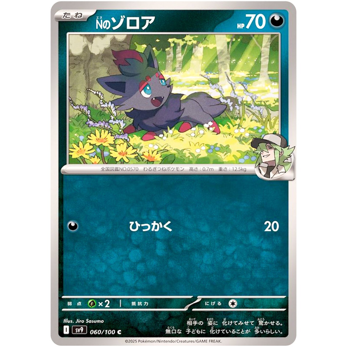 N's Zorua(C)[SV9]{060/100}
